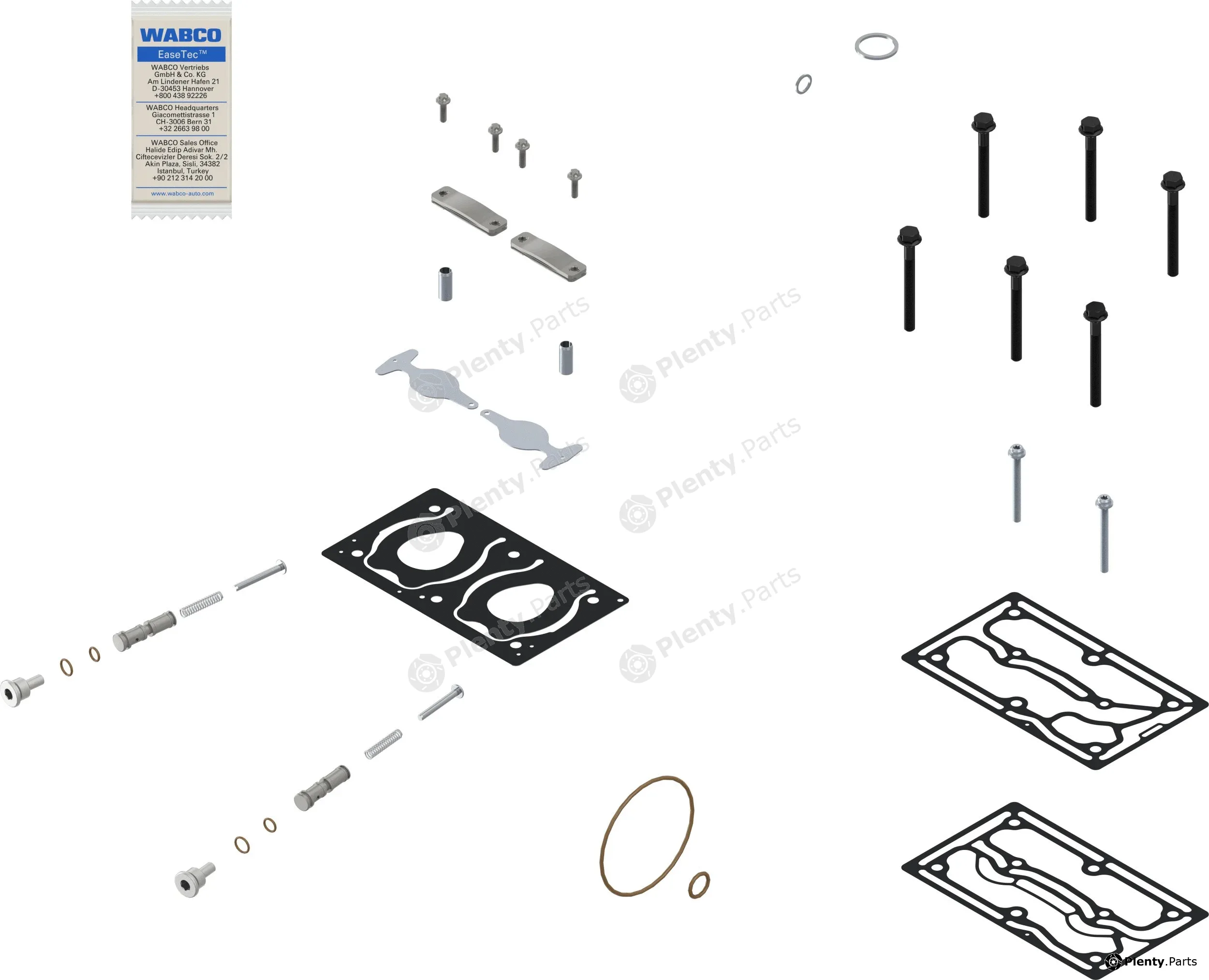 WABCO 9125109452 — Valve Retainer Caps