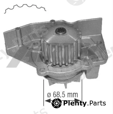 Airtex 1361 — Water Pump, engine cooling