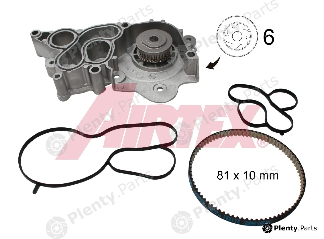 Airtex WPK-199501 — Water Pump & Timing Belt Kit
