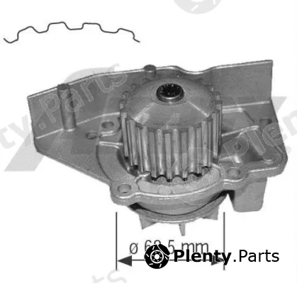 Airtex 1563 — Water Pump, engine cooling