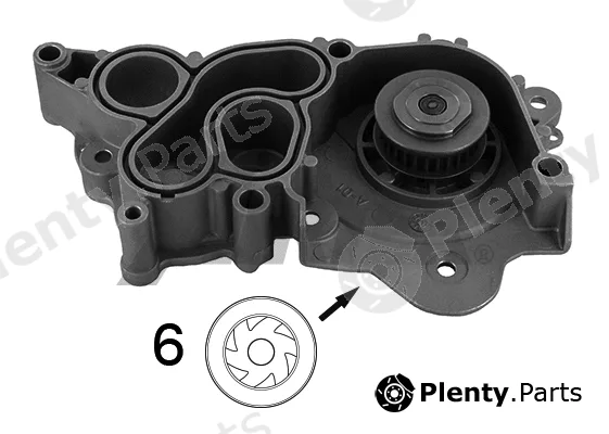 Airtex 1995 — Water Pump, engine cooling