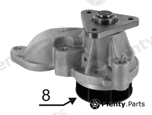 Airtex 1977 — Water Pump, engine cooling