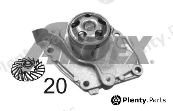 Airtex 1960 — Water Pump, engine cooling