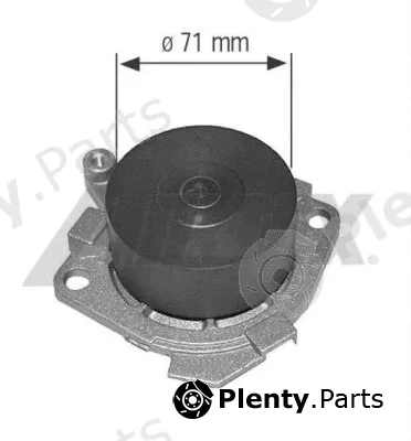 Airtex 1545 — Water Pump, engine cooling
