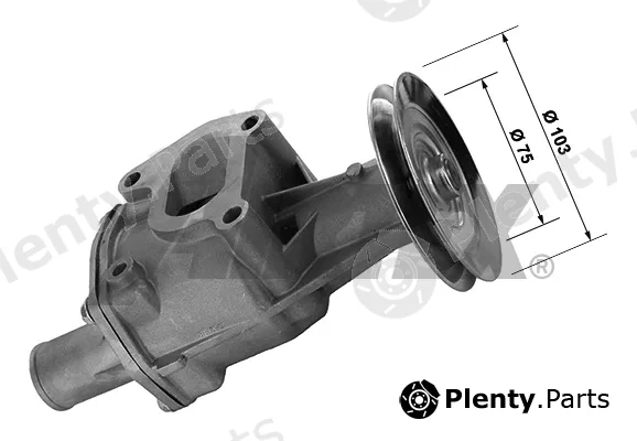 Airtex 1094 — Water Pump, engine cooling