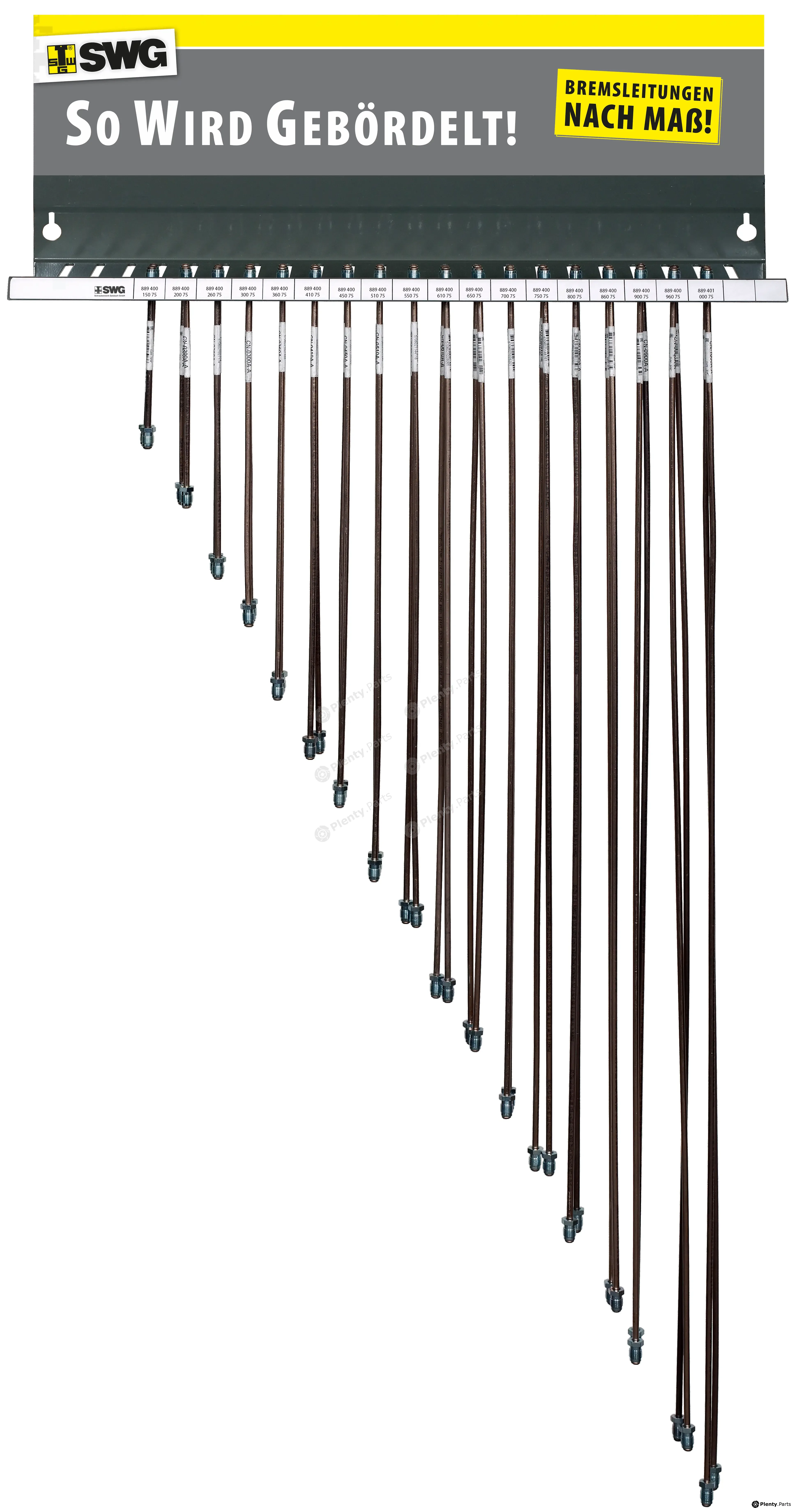 SWGAutomotive 88990040075 — Brake Line Set