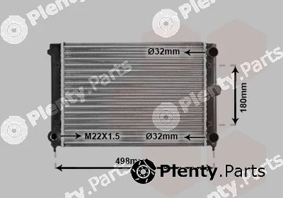 TQ TQ-58002070 — Radiator, engine cooling HLADNJAK VW PASSAT TQ-58002070 88-93 16/18 -AC