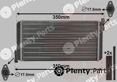 TQ TQ-30006109 — Heat Exchanger, interior heating HLADNJAK GR.MB 190 TQ-30006109 SVI