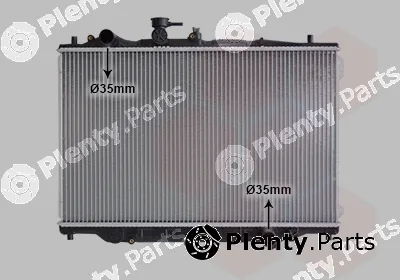 TQ TQ-27002048 — Radiator, engine cooling HLADNJAK MAZDA 626GD TQ-27002048 87-92 16/18/20/22 ;WAGON