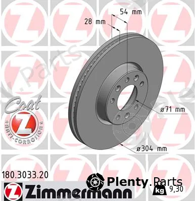 TQ TQ-BD0383 — Brake Disc DISK PLOČA CITROEN TQ-BD0383 PR. JUMPY V 16->D304/28