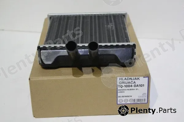 TQ TQ-1004-DA101 — Heat Exchanger, interior heating HLADNJAK GR.DAEWOO NUBIRA 1004-DA101 97- ;LANOS
