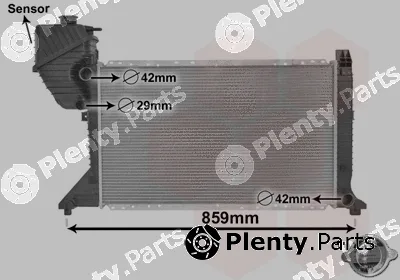 TQ TQ-30002300 — Radiator, engine cooling HLADNJAK MB SPRINTER TQ-30002300 4/00-06 CDI +/-AC