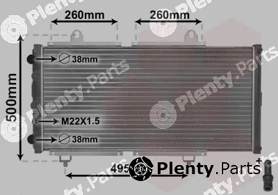 TQ TQ-40002033 — Radiator, engine cooling HLADNJAK FIAT DUCATO 40002033 -94 19D/19TD/25D ;J5/C25 DUŽI