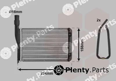 TQ TQ-43006087 — Heat Exchanger, interior heating HLADNJAK GRIJAČA