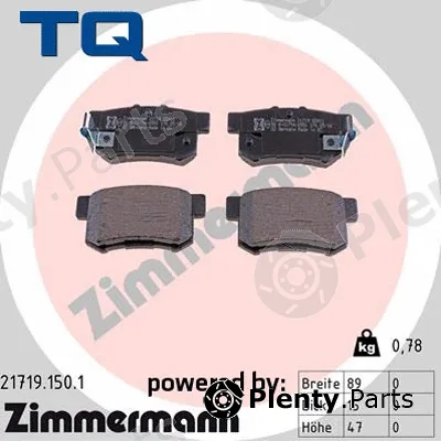 TQ TQ-BP0261 — Brake Pad Set, disc brake DISK PLOČICE