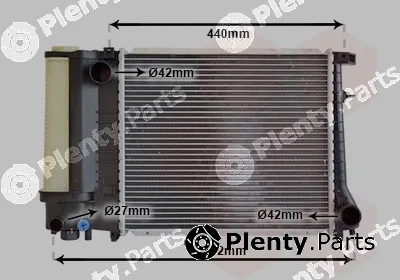 TQ TQ-06002081 — Radiator, engine cooling HLADNJAK BMW 3 E30 TQ-06002081 316/318 9/87- M40 -AC