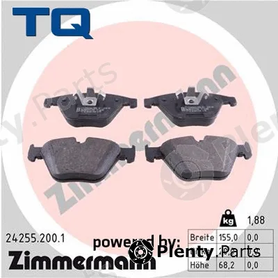 TQ TQ-BP0726 — Brake Pad Set, disc brake DISK PLOČICE