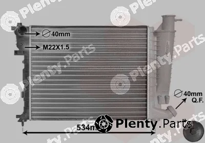 TQ TQ-09002059 — Radiator, engine cooling HLADNJAK