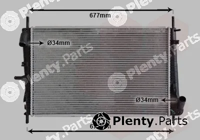 TQ TQ-18002338 — Radiator, engine cooling HLADNJAK FORD MONDEO TQ-18002338 00-5/02 20TDCI/20TDDI