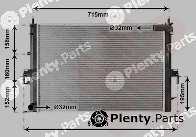 TQ TQ-02002152 — Radiator, engine cooling HLADNJAK ROVER 75 TQ-02002152 18/20/25/20D ;MG ZT 160/190