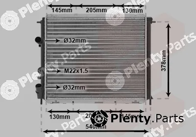 TQ TQ-43002258 — Radiator, engine cooling HLADNJAK