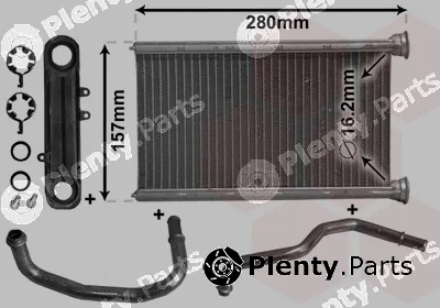 TQ TQ-21006069 — Heat Exchanger, interior heating HLADNJAK GR.JEEP CHEROKEE TQ-21006069 08- 28CRDI/37