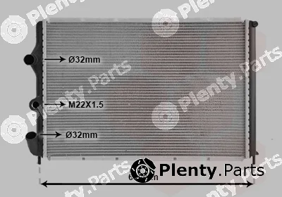 TQ TQ-43002203 — Radiator, engine cooling HLADNJAK RENAULT MEGANE TQ-43002203 96-02 19D/TD/TDI +AC