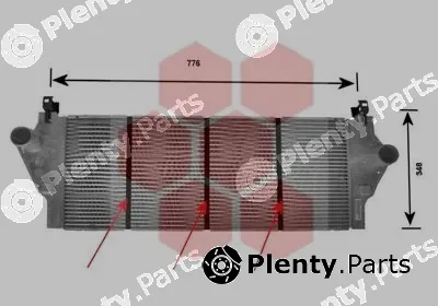 TQ TQ-43004295 — Charge Air Cooler HLADNJAK ZRAKA