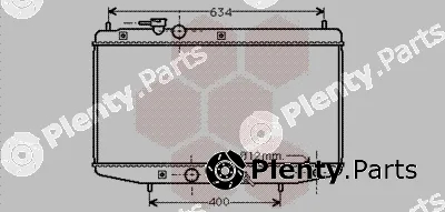 TQ TQ-11002020 — Radiator, engine cooling HLADNJAK DAIHATSU APPLAUSE TQ-11002020 89-97 16