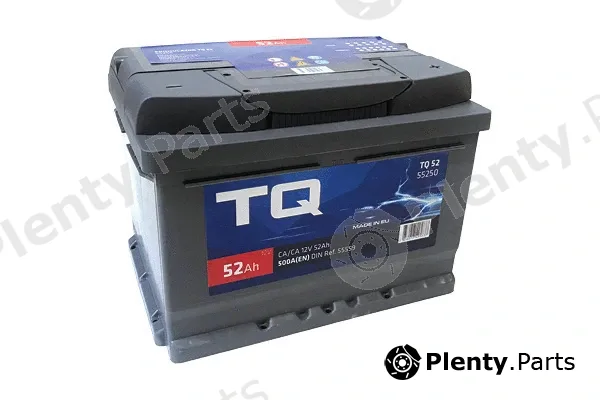 TQ 55250 — Starter Battery AKUMULATOR TQ 52AH D+ 55250 242X175X190 (500A)