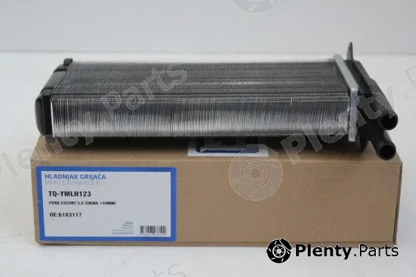 TQ TQ-YMLH123 — Heat Exchanger, interior heating HLADNJAK GR.FORD ESCORT TQ-YMLH123 5/6 ŠIRINA 140MM!