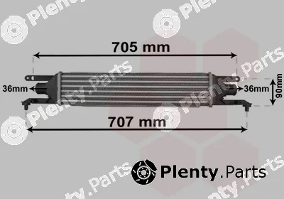 TQ TQ-17004319 — Charge Air Cooler HLADNJAK ZRAKA