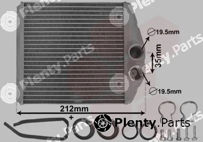 TQ TQ-37006354 — Heat Exchanger, interior heating HLADNJAK GR.OPEL CORSA TQ-37006354 C ,COMBO/TIGRA 04-