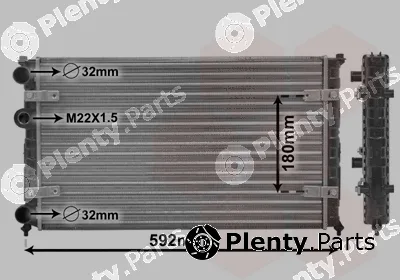 TQ TQ-49002023 — Radiator, engine cooling HLADNJAK