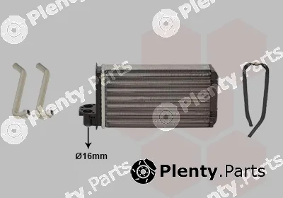 TQ TQ-40006088 — Heat Exchanger, interior heating HLADNJAK GR.PEUGEOT 205 TQ-40006088 83- ;P309