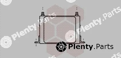 TQ TQ-17003117 — Oil Cooler, automatic transmission HLADNJAK ULJA FIAT MAREA 17003117 19TD ;TIPO/TEMPRA