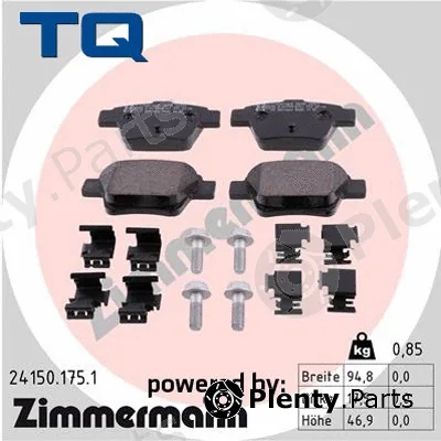TQ TQ-BP0702 — Brake Pad Set, disc brake DISK PLOČICE