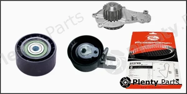 TQ WPK0120 — Water Pump & Timing Belt Kit SET ZUP R.CITROEN WPK0120 C-3 1.6HDI 05-> KIT 137Z +PUMPA