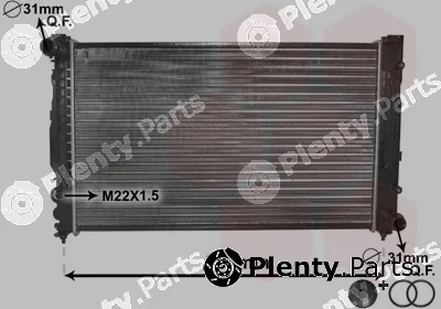 TQ TQ-03002124 — Radiator, engine cooling HLADNJAK