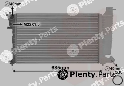 TQ TQ-40002137 — Radiator, engine cooling HLADNJAK PEUGEOT 306 TQ-40002137 11/14/16 -10/98 ;ZX/XSARA