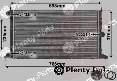 TQ TQ-58002188 — Radiator, engine cooling HLADNJAK