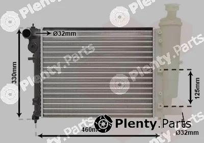TQ TQ-40002012 — Radiator, engine cooling HLADNJAK PEUGEOT 106 TQ-40002012 92-96 10/11/14 -AC