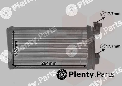 TQ TQ-06006022 — Heat Exchanger, interior heating HLADNJAK GR.BMW 3 E30 TQ-06006022 PVC CIJEVI