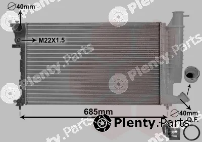 TQ TQ-09002155 — Radiator, engine cooling HLADNJAK