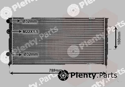 TQ TQ-58002103 — Radiator, engine cooling HLADNJAK VW PASSAT 58002103 88-97 16TD/19TD/18/20/28 +AC