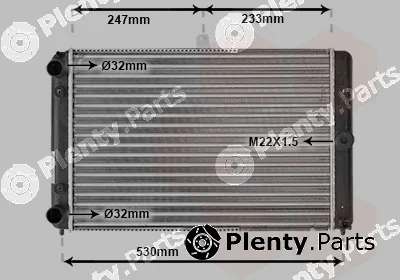 TQ TQ-26002008 — Radiator, engine cooling HLADNJAK LADA SAMARA TQ-26002008 11/13/15