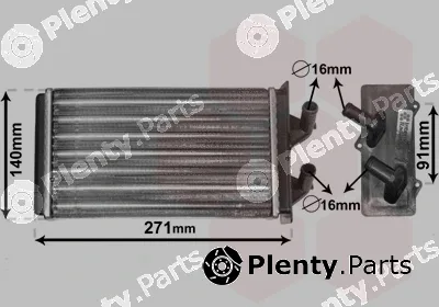 TQ TQ-17006186 — Heat Exchanger, interior heating HLADNJAK GR.FIAT CINQUECENTO TQ-17006186/YMLH126 SVI