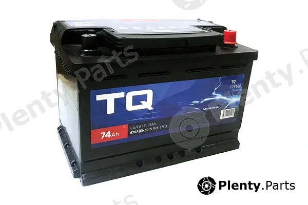 TQ 7904722 — Starter Battery AKUMULATOR TQ 74AH D+ 7904722 278X175X175 (700A)