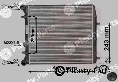 TQ TQ-76002005 — Radiator, engine cooling HLADNJAK
