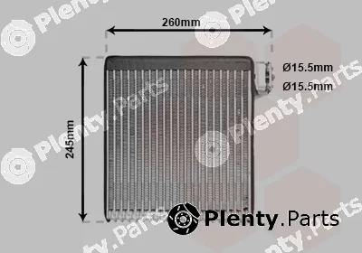 TQ TQ-2700V216 — Evaporator, air conditioning ISPARIVAČ KLIME MAZDA 6 TQ-2700V216 02-07